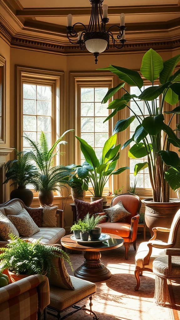 indoor plants enhance design