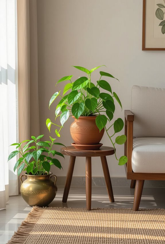 indoor plants for tranquility