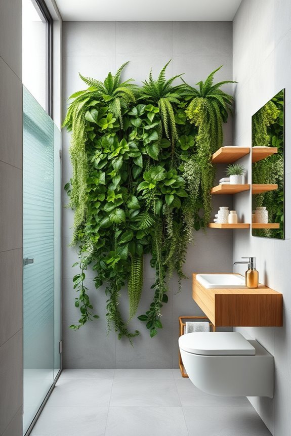 indoor vertical garden oasis