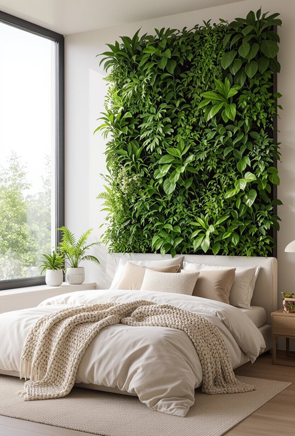 indoor vertical green living