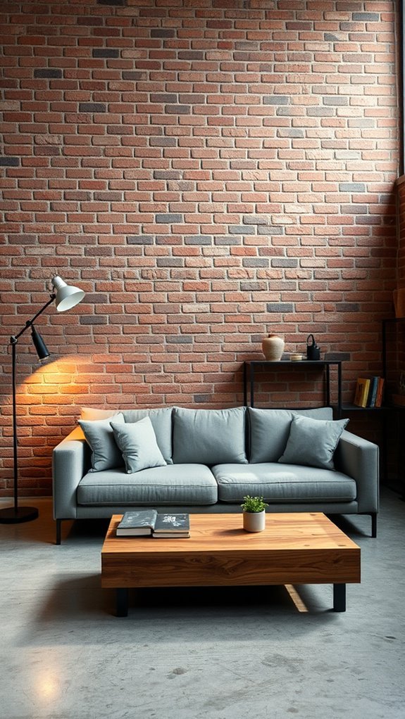 industrial brick wall ideas