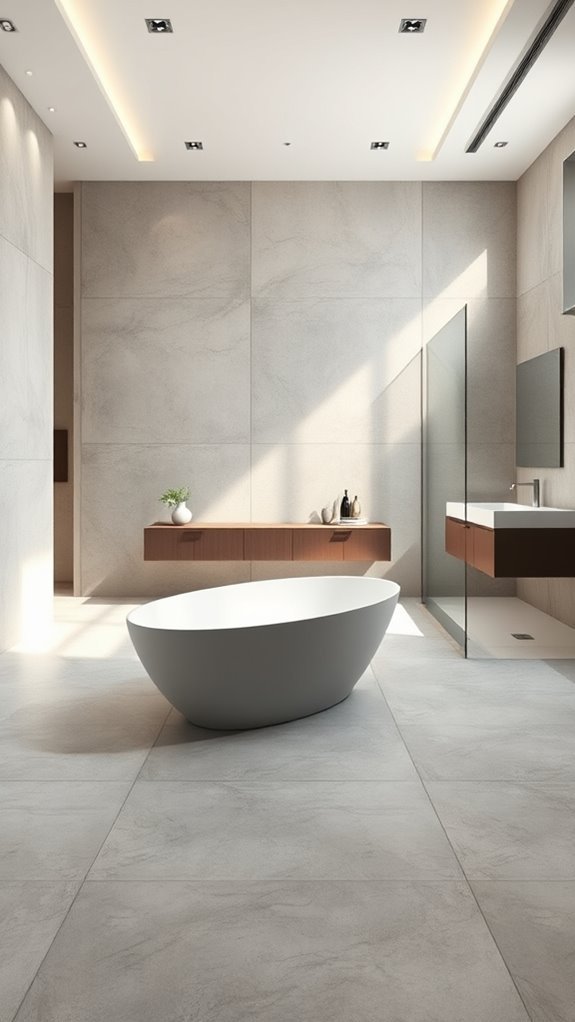 industrial chic bathroom tiles