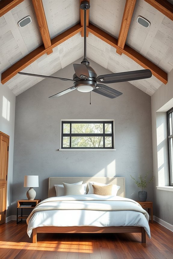 industrial chic ceiling fans