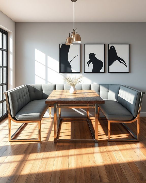 industrial chic dining furniture