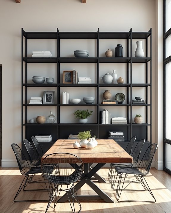 industrial metal shelving solutions
