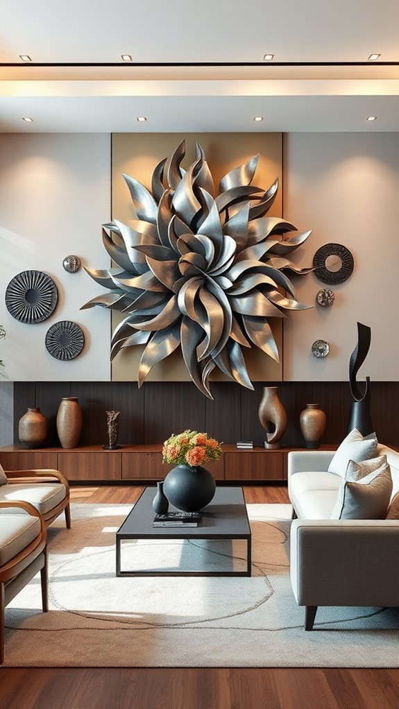 industrial metal wall decor