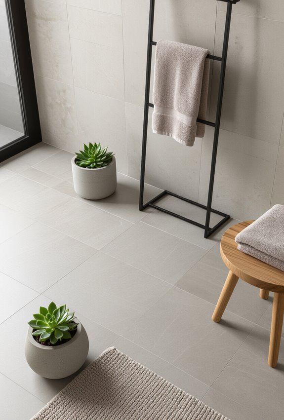 industrial minimalist concrete aesthetic