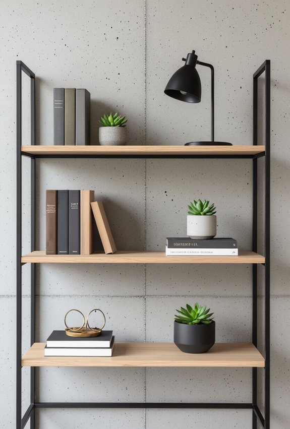 industrial polished concrete backdrop