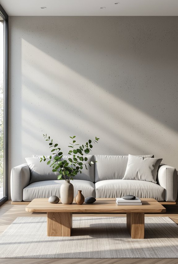 industrial polished or textured cement
