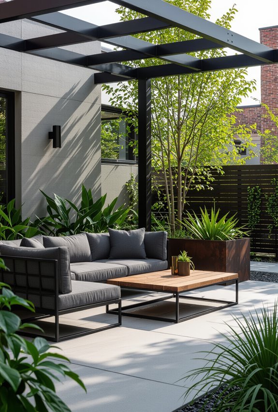 industrial urban loft patio