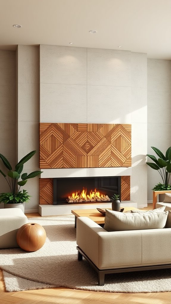 innovative 3d fireplace designs
