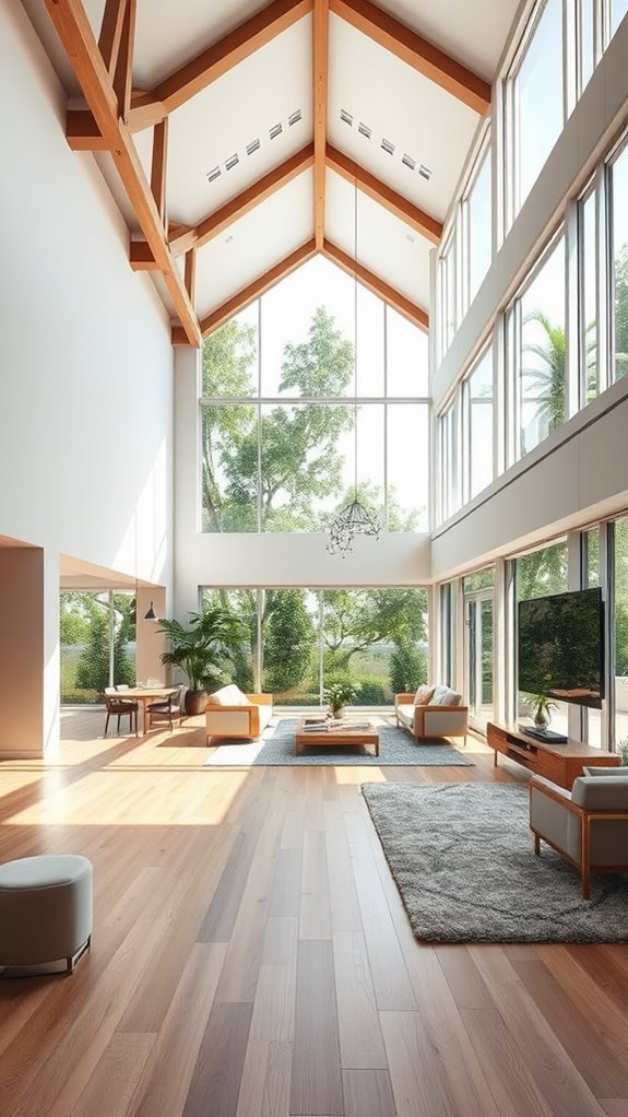 innovative tiered flooring design