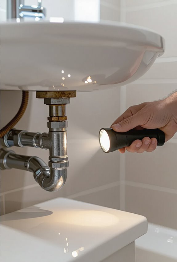 inspect basement pipes regularly