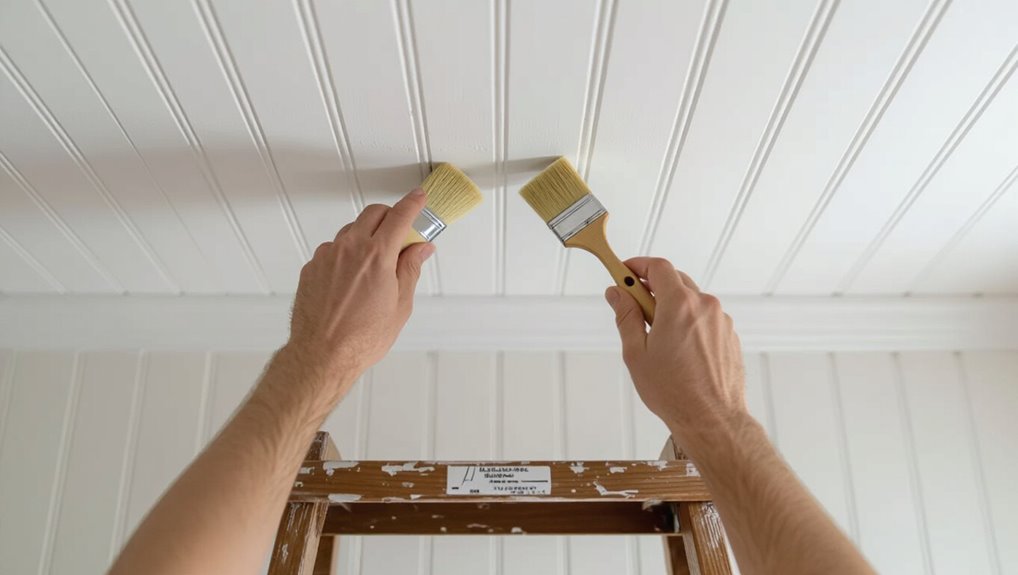 inspect beadboard for damage