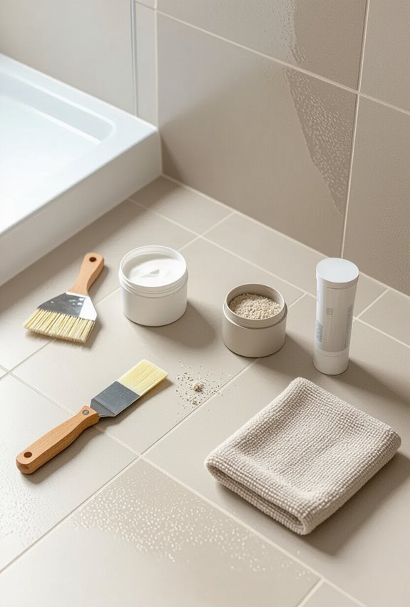 inspect patch grout replace