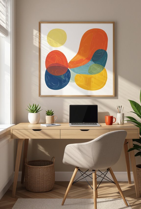 inspirational art fuels productivity