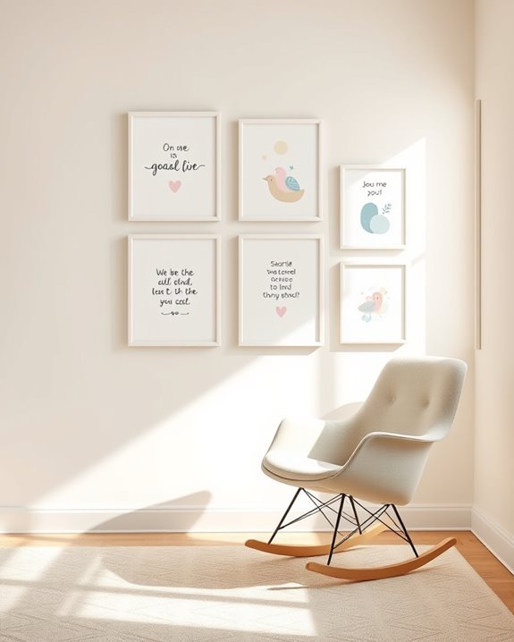 inspirational nursery wall art