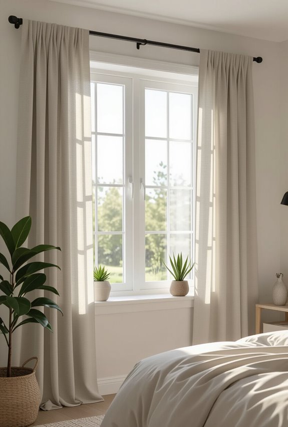 install affordable no drill curtains