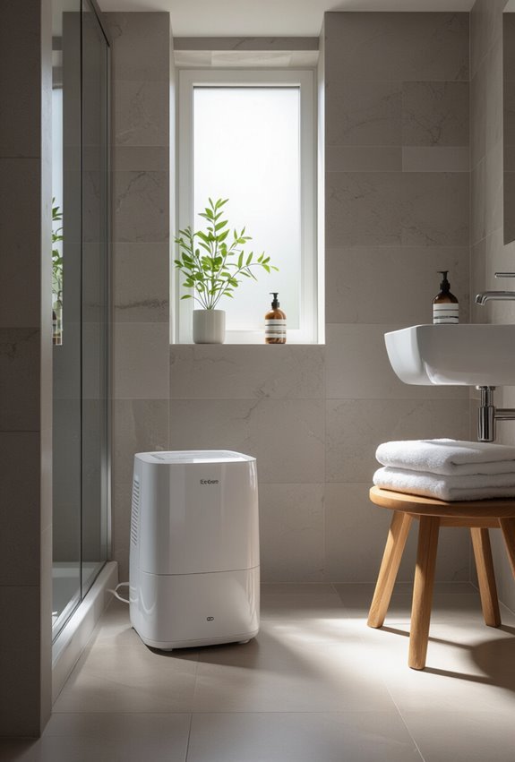 install an energy efficient dehumidifier