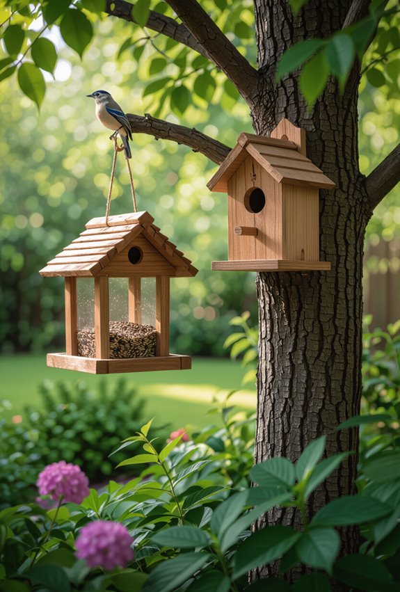 install native friendly bird feeders