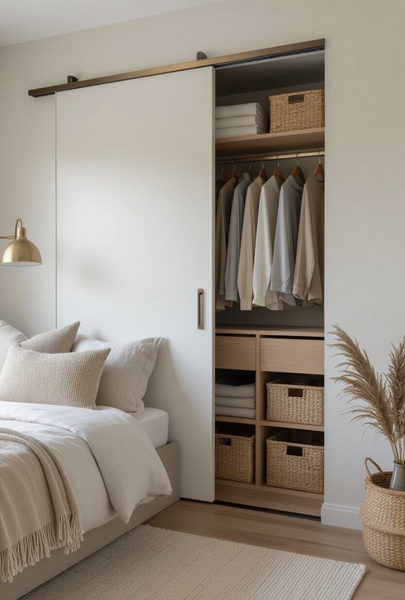 install sliding closet doors