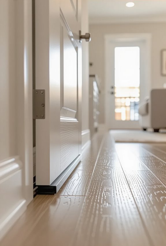 install snug door sweeps
