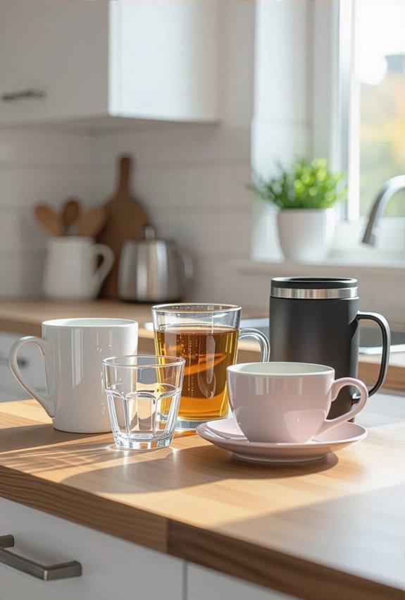 insulated stackable mugs and cups
