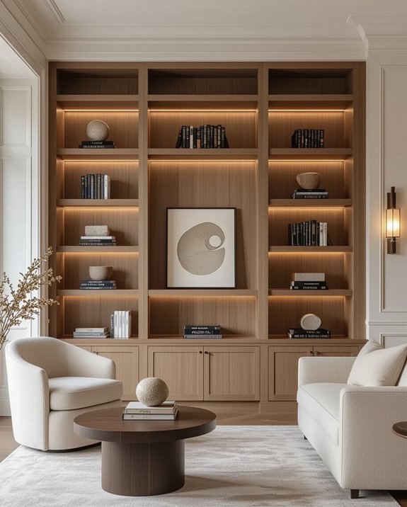 integrated ambient led lighting