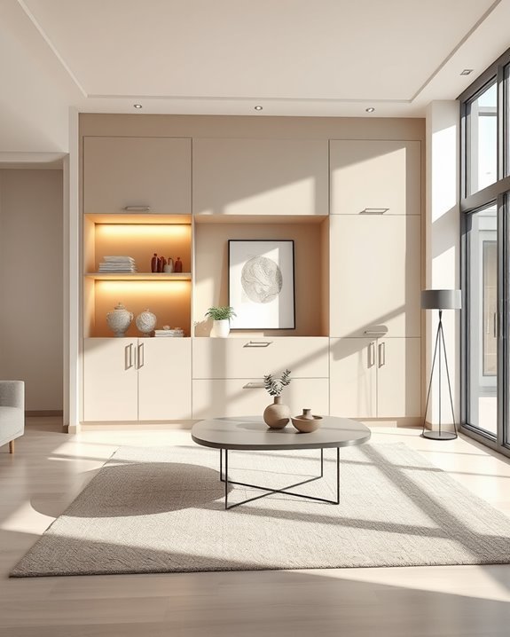 integrated ambient lighting features