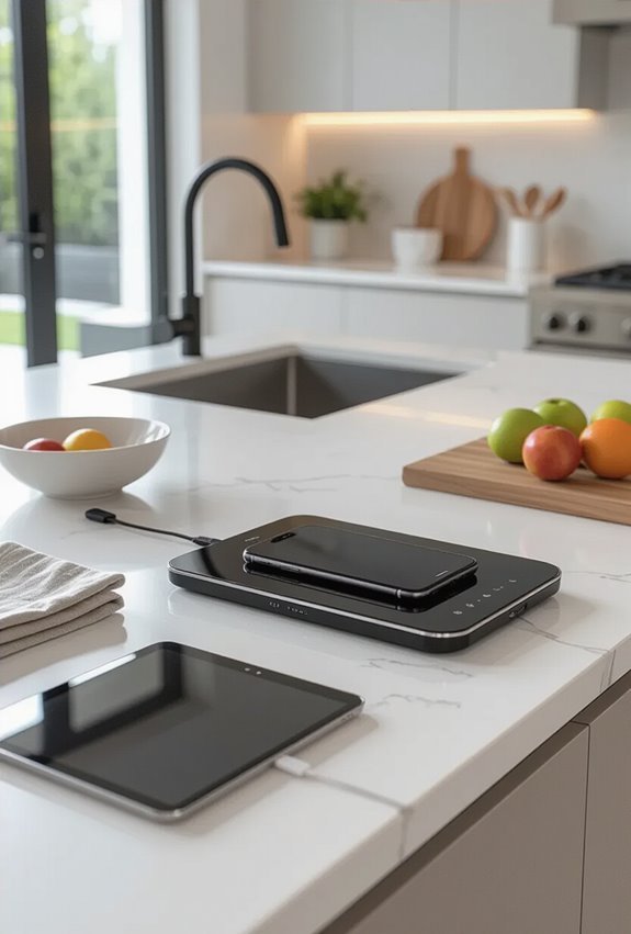 integrated charging and controls