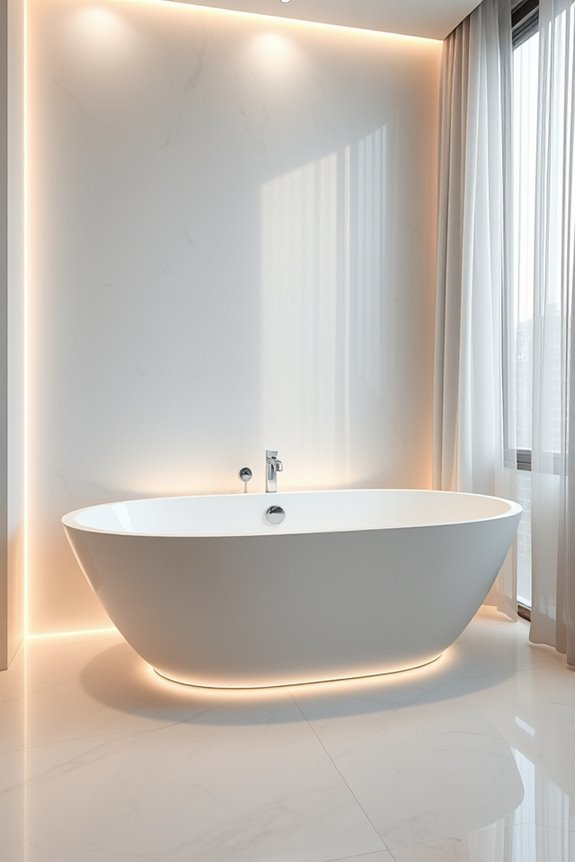 integrated lighting for relaxation
