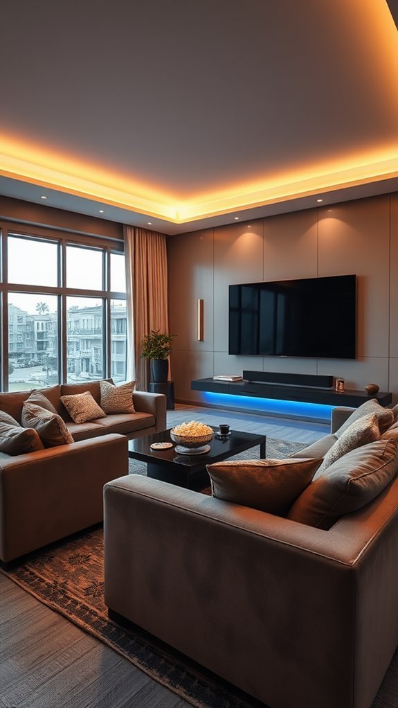 30 Big TV Living Room Ideas for an Ultimate Entertainment Experience