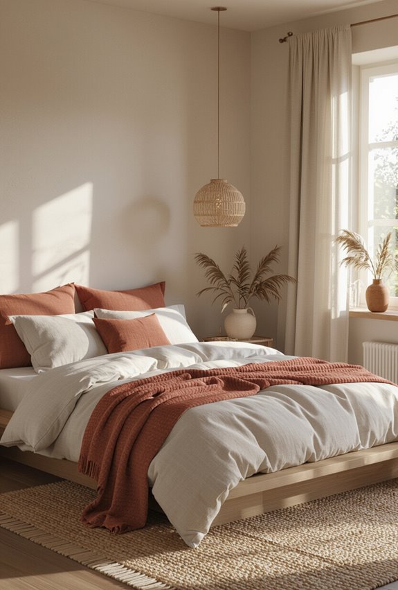 intentional layered boho bedroom