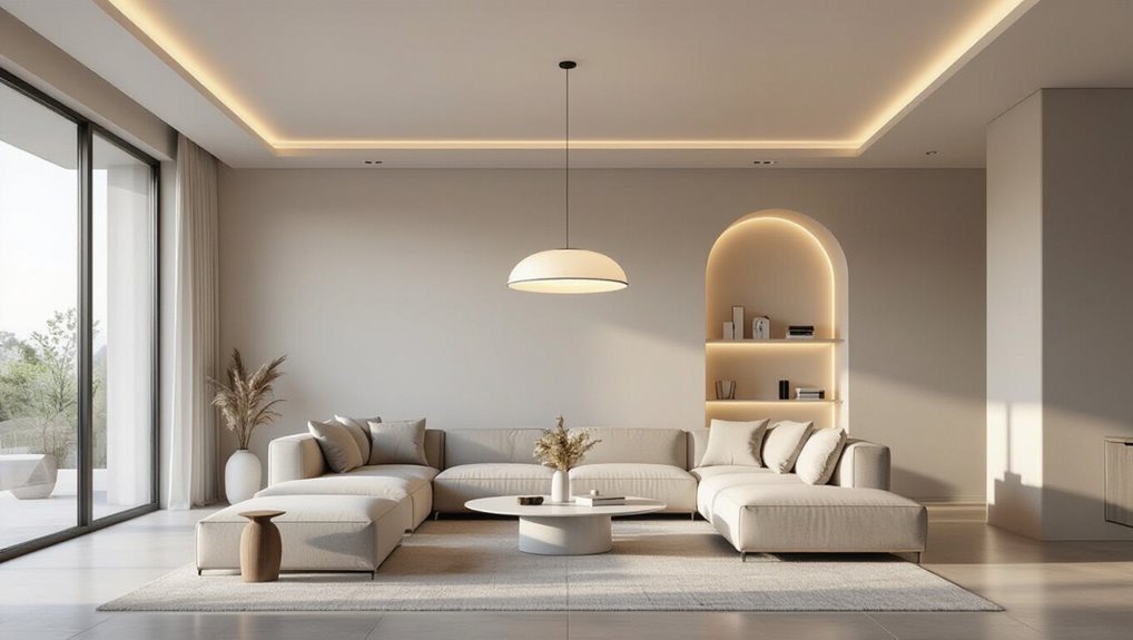 intentional sheen for ambiance