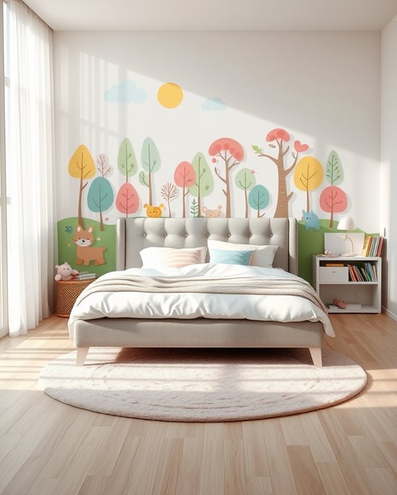 interactive adventure bed murals