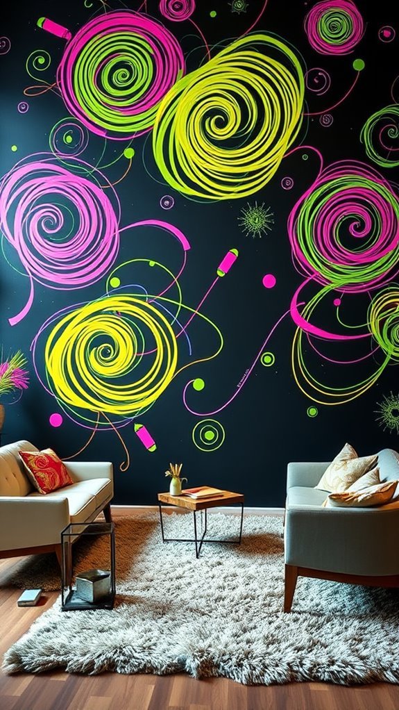 interactive chalkboard wall design