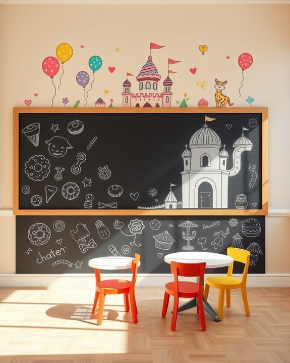 interactive children s art wall