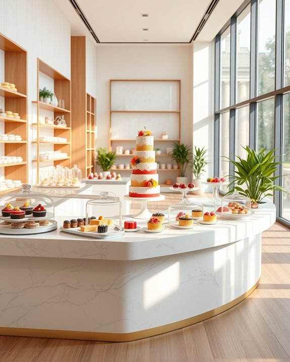 interactive dessert customization stations