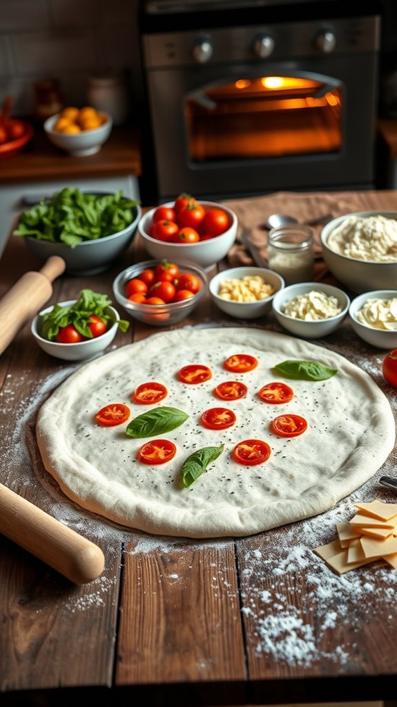 interactive diy pizza experience