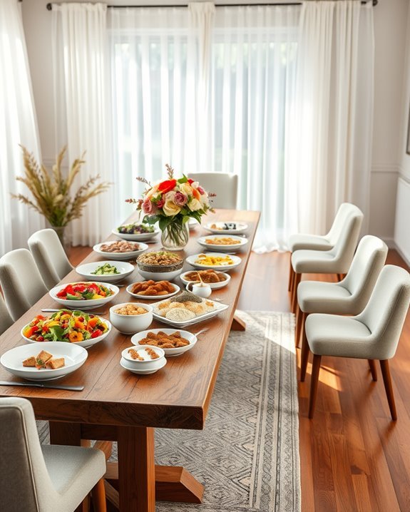 interactive family buffet experience