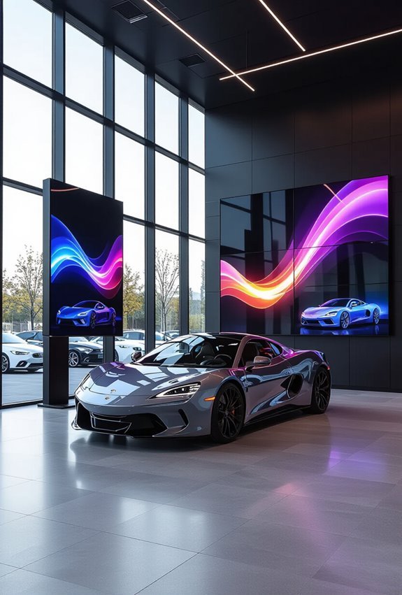 interactive touchscreen vehicle customization
