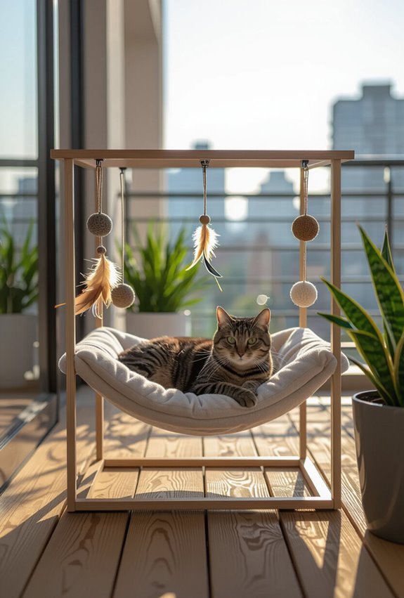 interactive toys energize balcony