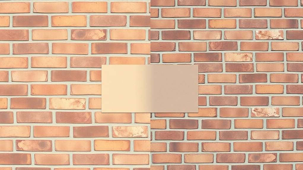 interior vs exterior brick