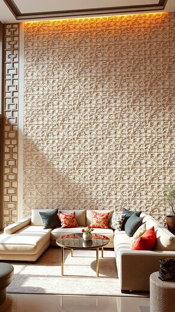 intricate design for engagement