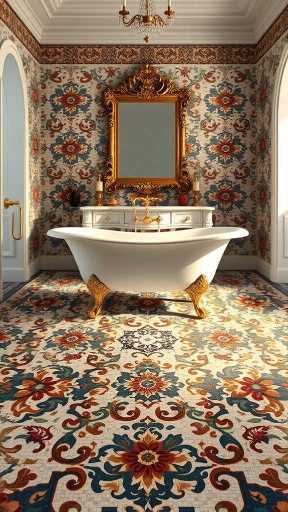 intricate mosaic tile designs