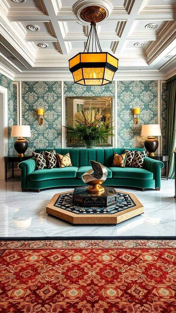 intricate shapes and designs