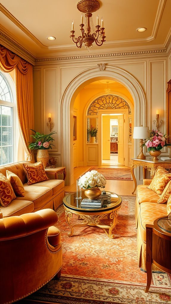 inviting and stylish entrance