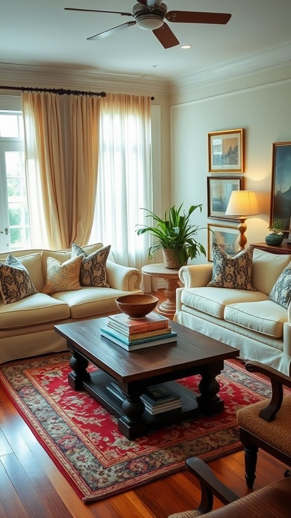 inviting and stylish entrance