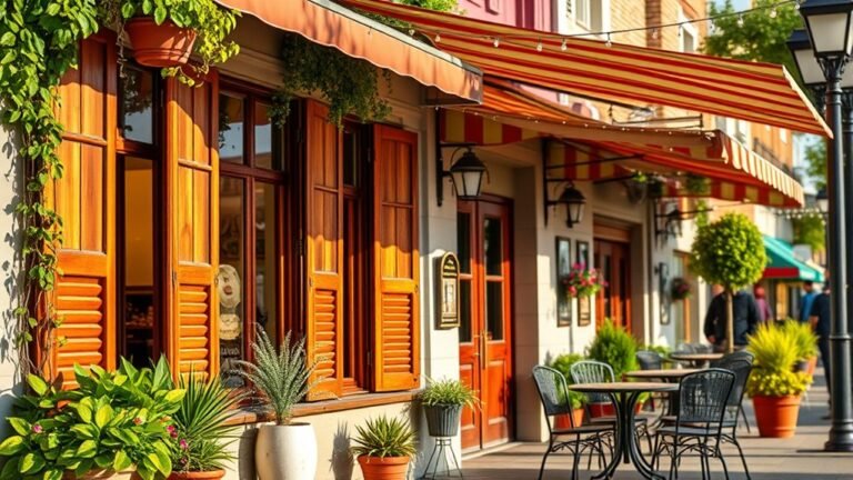 inviting cafe facade ideas