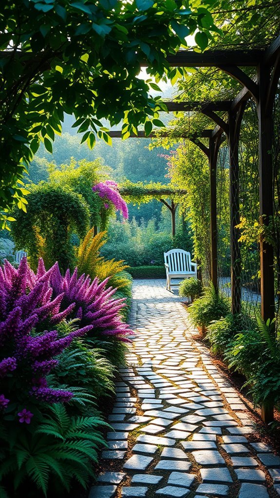 inviting garden pathway design